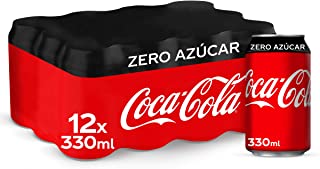 Coca-Cola Zero Azucar Lata - 330 ml (Pack de 12)