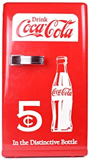 Mini refrigerador de Coca-Cola 12L- refrigeradora portatil pequena del congelador del coche del refrigerador del hogar del estudiante (Size : 27.5 x 34.5 x 49cm)