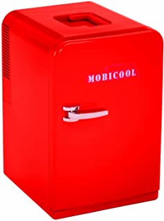 Mobicool F15 - Nevera Termoelectrica Pequena- Conexiones 12 - 230 V-  14 Litros de Capacidad- Color Rojo