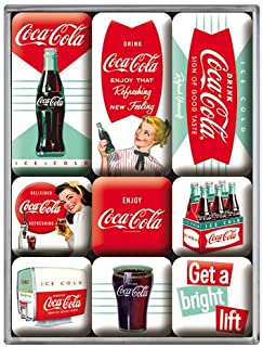 Nostalgic-Art - Coca-Cola Diner - Iman-Set(9 Teilig)