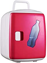 QJY Caja del refrigerador pequeno refrigerador electrico del refrigerador del Mini refrigerador 15 litros refrigerador Portable Compacto Mini for el Dormitorio- Oficina- Dormitorio (Color : Red)