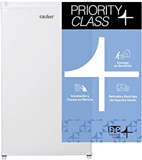 Sauber - Frigorifico compacto Una Puerta SFTT-85 - Eficiencia energetica: A+ - 83-5x48cm - Color Blanco