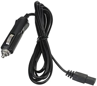 VOSAREA - Cable alargador de Cable Adaptador para frigorifico de Coche electrico- 12 V- 2 m- Color Negro