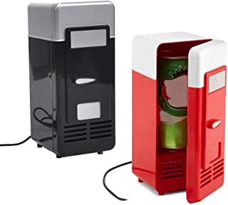 Welltobuy Mini Refrigerador y Enfriador para Calentador de Coche Refrigerador para Coche USB Mini Refrigerador con Frigorifico Calefaccion Comida Caja Portatil de Hielo Portatil Electrica