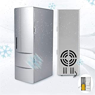 YFDZZSP 10W Mini USB refrigerador congelador latas Beber Cerveza refrigerador refrigerador de Viaje refrigerador Nevera Oficina de Coche Use refrigerador portatil